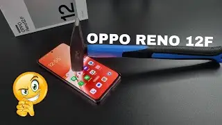 Oppo Reno 12F Screen Scratch Test | Reno 12F 4G Durability Test 🔨🛠️