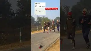 UP Police Running 5KM 🔥 Workout 
