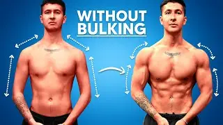 How to Build Muscle WITHOUT Bulking (NEW STUDY!)