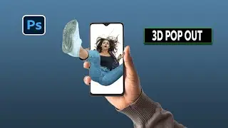 Photoshop Tutorial: How To Create 3D Pop Out Effect in Photoshop