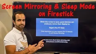 Screen Mirroring on Firestick and How to Put it in Sleep mode