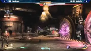 Injustice Top 8 EMP Tom Brady vs RG MCZ Sonic Fox - Winter Brawl 8 Tournament