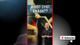 Popping Ganglion Cyst 🥈 #shorts