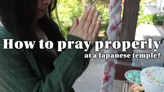 How to pray properly at a Japanese temple? See beautiful flower art at Hourinji!