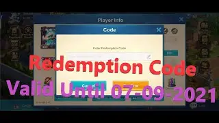 Idle Legend | Redeem Code | Redemption Code | Valid Until 07-09-2021 | Trinh Nguyen