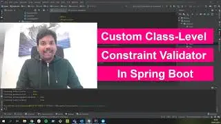 Custom Class-Level Constraint Validator in Spring Boot