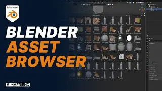 How to Setup the Asset Browser in Blender 4.1. (A Complete Guide)