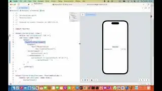 How to see code of Swift UI layout frame after selecting component in Canvas | Xcode Tutorial