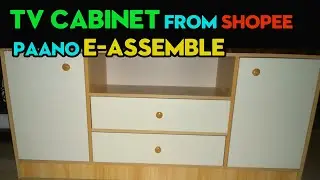 🛠 How to Install TV Cabinet from Shopee Step by Step Complete Installation Guide