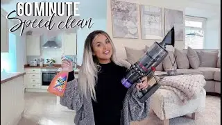 SUMMER SPEED CLEAN WITH ME!! | EXTREME CLEANING MOTIVATION + MRS HINCH TIPS | Gemma Louise Miles