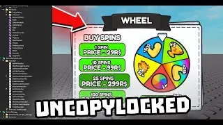 🔥Roblox Studio | Spin Wheel System | UNCOPYLOCKED🔥