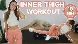 10 Min. OBERSCHENKEL INNENSEITEN WORKOUT | Inner Thighs Fatburner!