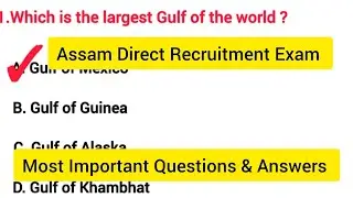 A.D.R.E.2.0 || Assam Direct Recruitment Exam 