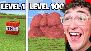 Testing Minecraft TNT from Level 1 to 100