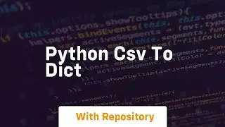 python csv to dict