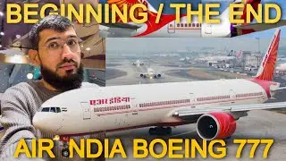 Experience Air India Boeing 777-300ER Economy Class full Flight Review, Delhi