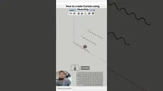 Easy way to Create Curtain using SketchUp without plugin 