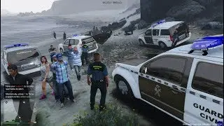 LSPDFR GTA 5 PC - Guardia Civil Seguridad Ciudadana Dia 12 (Narcotráfico y detenciones por droga).