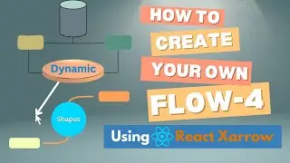 Dynamic Shapes | React Xarrow - 4 | React flow