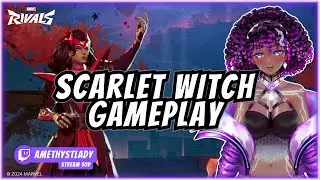 CHAOS On The Newest Map! | Marvel Rivals Scarlet Witch Gameplay