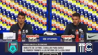 Conferencia de prensa de Mariano Solo y Matías Succar | Alianza Lima 3-0 Cienciano