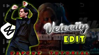 Velocity Edit Tutorial😬 | Capcut Tutorial💫 | Velocity Edit in Capcut😍 | Smooth Slomo in Capcut
