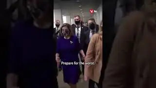 New footage: Pelosi evacuates Capitol on January 6 #shorts #news #trump