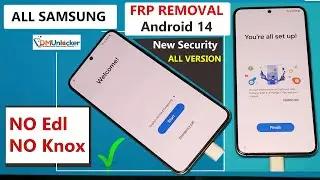 Samsung FRP Bypass Android 14 Google Account Removal 2024 | NO EDL | Samsung FRP online service 2024