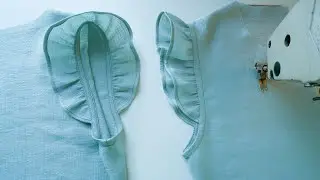 Sewing Tips And Tricks | Ruffle Sleeve Sewing Techniques