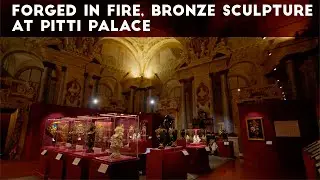 Forged in Fire, Bronze sculpture at Pitti Palace