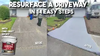 How To Resurface Driveways (Step By Step Tutorial)