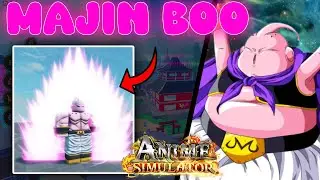 MAJIN BOO LLEGA A ANIME SIMULATOR ROBLOX