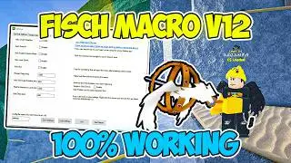*NEW* Fisch Macro V12 (BEST AFK MACRO) | How to Use Fisch Macro