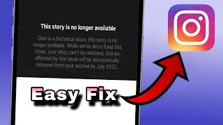 How To FIX ‘This Story is No Longer Available’ on Instagram | This Story is Unavailable Problem