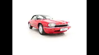 An exquisite Jaguar XJS 4.0 Convertible Celebration with only 12,218 miles - £49,995