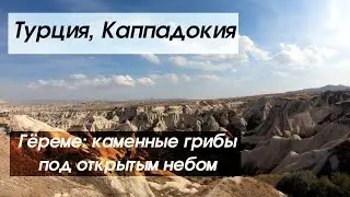 Каппадокия и скальные грибы из Гёреме open air (Турция)