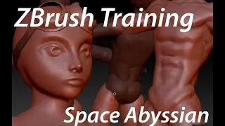 3D Sculpt Of Space Abyssian - ZBrush Training -