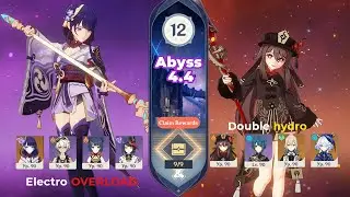 NEW ABYSS 4.4 || Floor 12 - 9 stars || Hu tao and Baal.