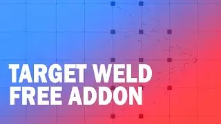 Target weld free addon for Blender