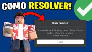 Como Resolver Erro 280 do Roblox - ROBLOX ERROR CODE 280 RESOLVIDO!