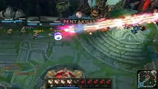 LUX PENTA KILL ONE FOR ALL