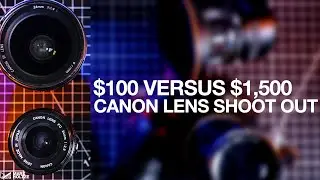 $100 Vintage Canon FD Lens VS $1500 Modern Canon EF Lens