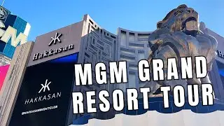 MGM GRAND FULL TOUR! Las Vegas Hotel & Casino Walkthrough