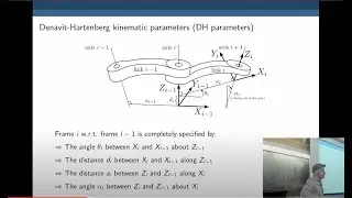 SYSC 4206 (Surgical Robotics) - Lecture 5: Spatial 3D forward robot kinematics