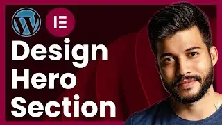 How To Design Hero Section In Elementor (responsive web design)