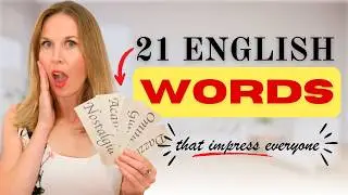 21 English Words To Use Today (that will impress everyone 🤩)