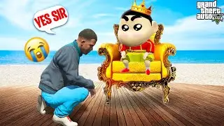 Franklin Become Shinchan's Assistant in GTA 5 !