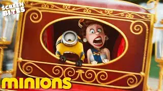 Stealing The Queens Crown | Minions (2015) | Screen Bites