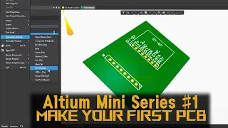 Altium #1 - Make your first PCB in easy and simple way | Altium  Schematic and PCB Footprints