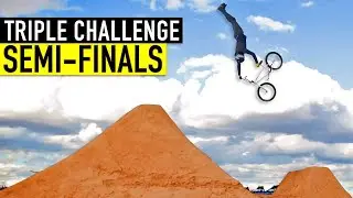 SEMI-FINALS HIGHLIGHTS! BMX TRIPLE CHALLENGE - GLENDALE 2024